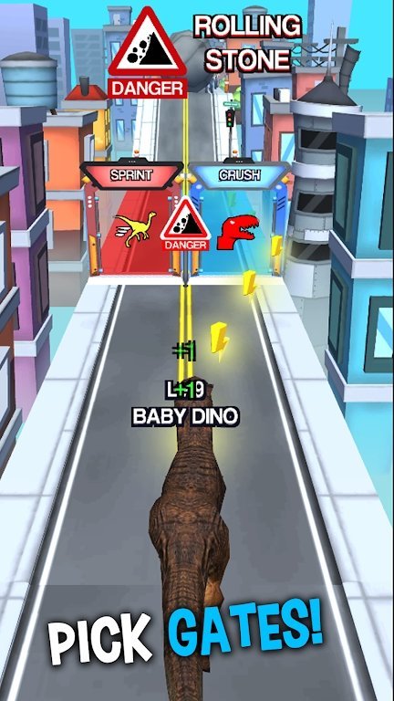 Dino Evolution City Rush