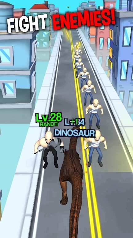 Dino Evolution City Rush图1