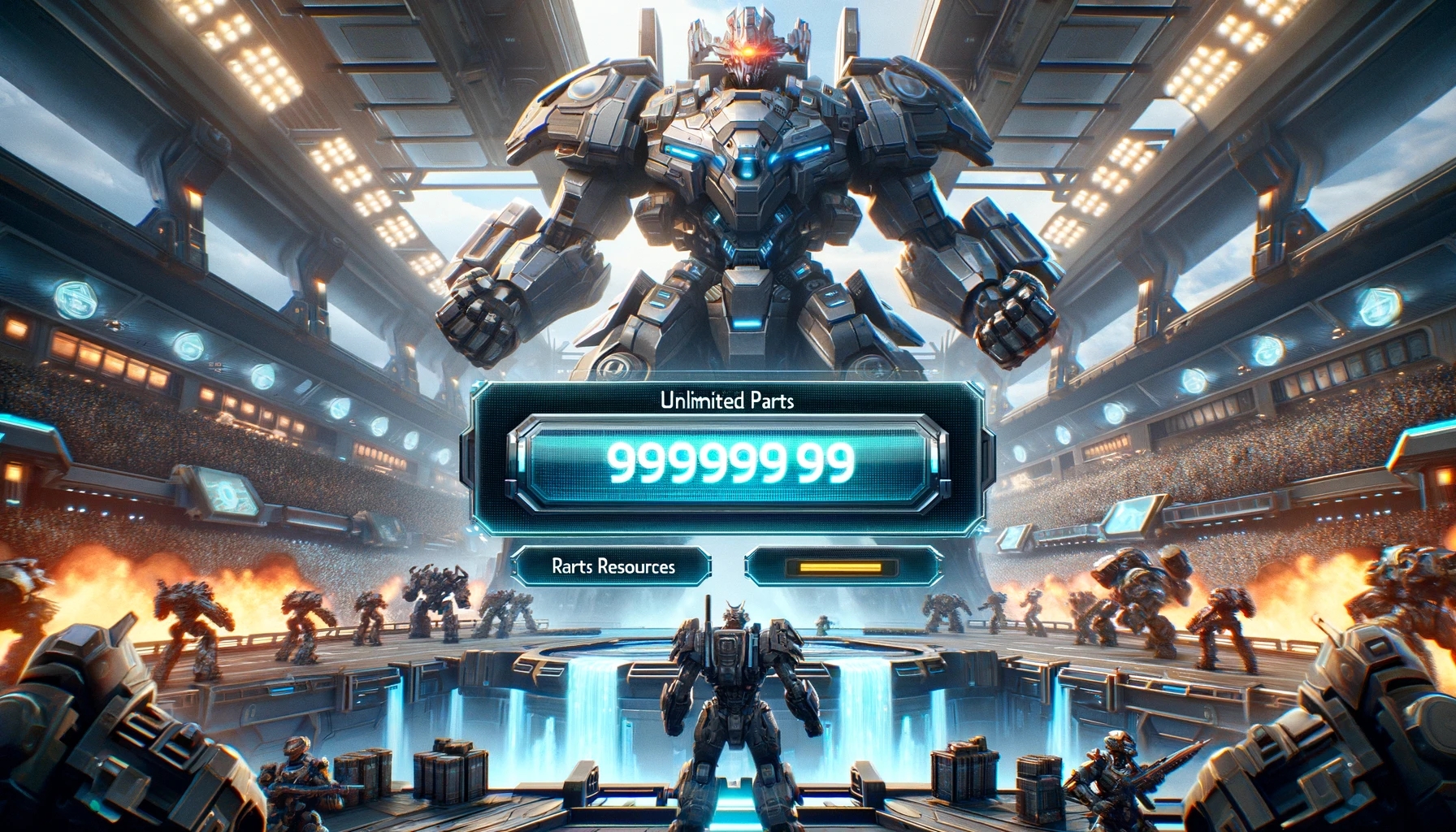 9999999机甲斗兽场