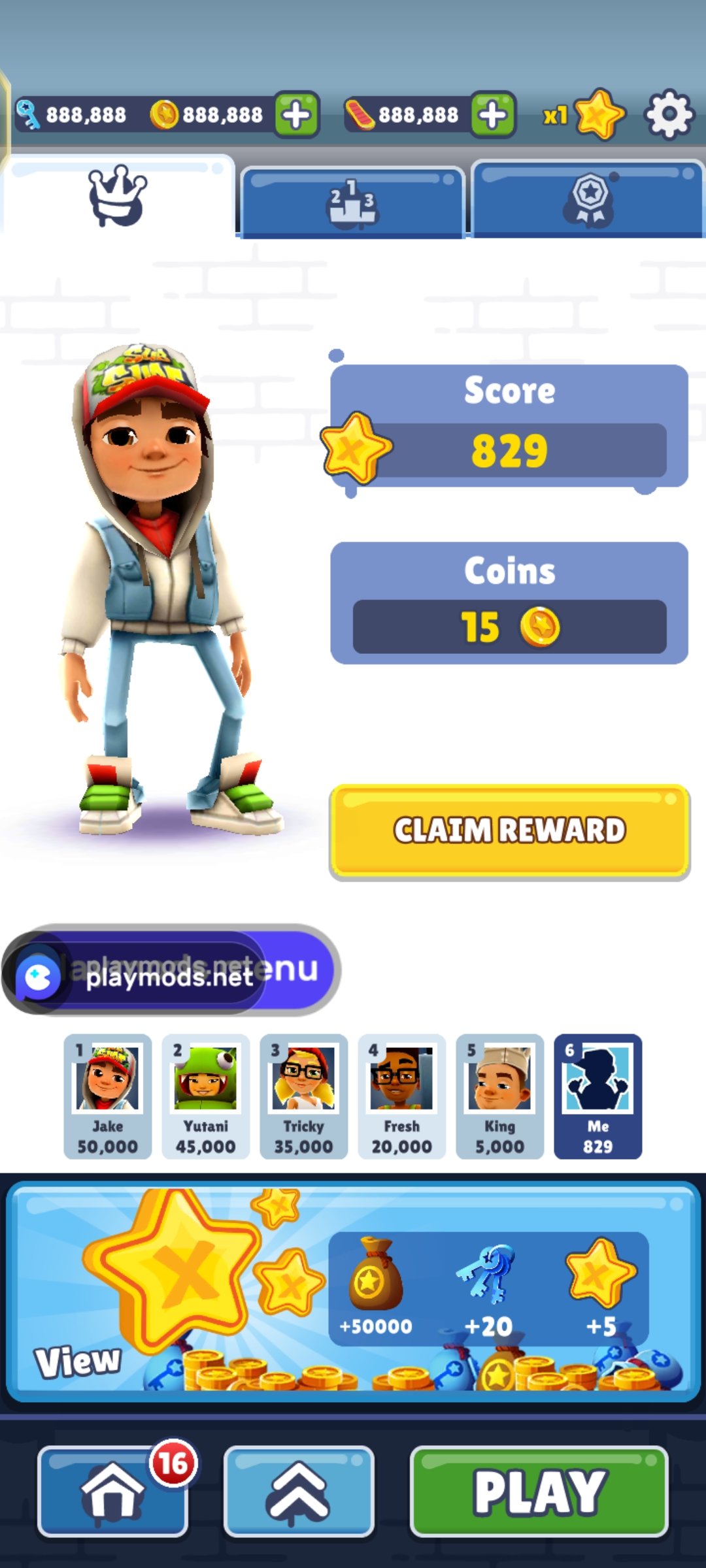 地铁跑酷国际服全皮肤全滑板