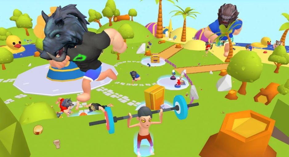 动物举重英雄进化之旅图1