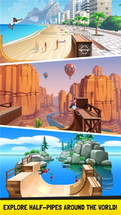 狂热滑板手游戏图2