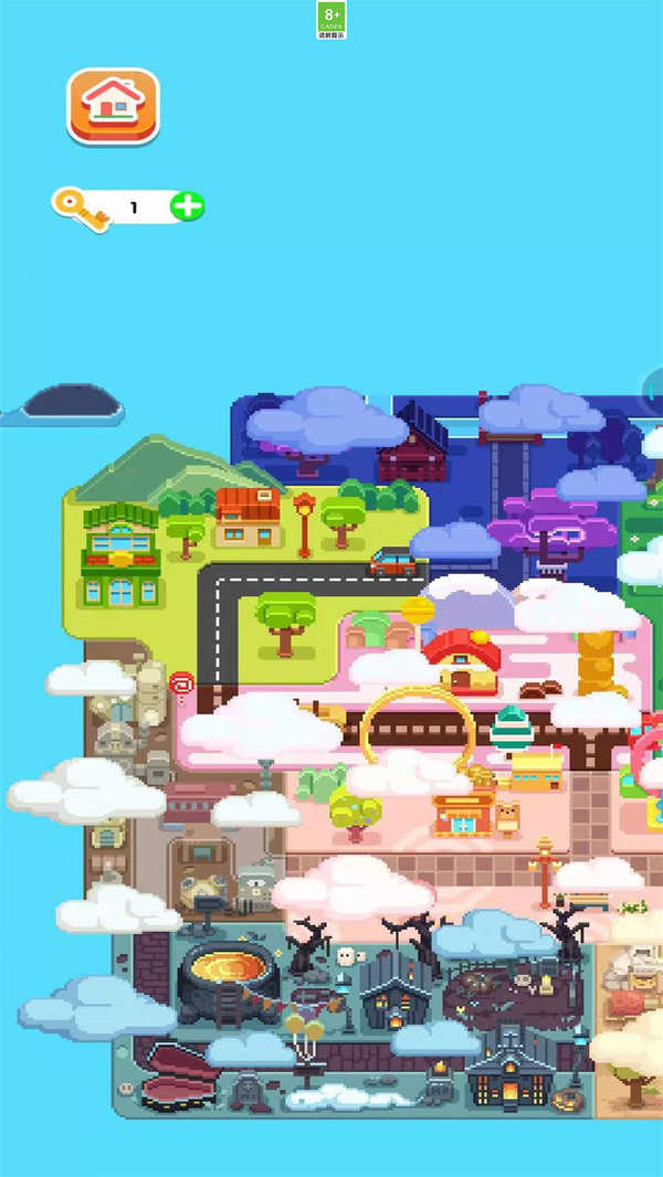 彩色像素小镇游戏
