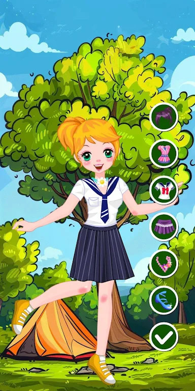 学校露营装扮手游图3