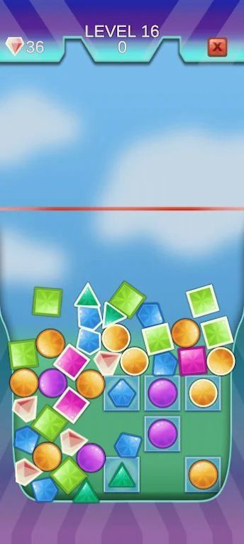 合并匹配方块宝石图1