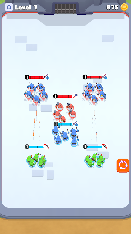 队伍分类战争手游