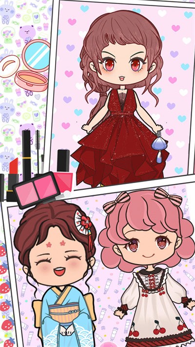 元气少女时尚换装游戏