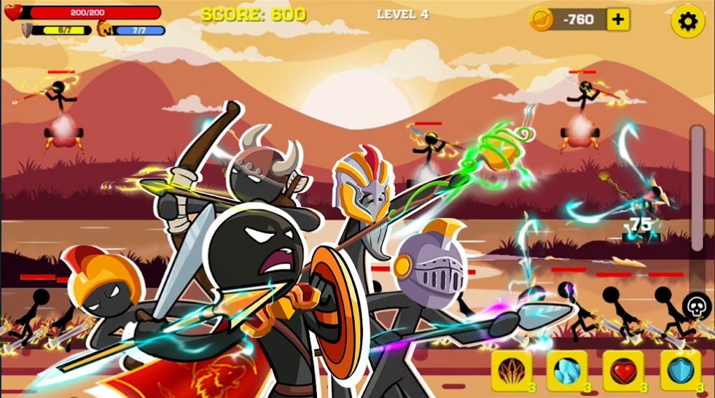 火柴人勇士遗产图1