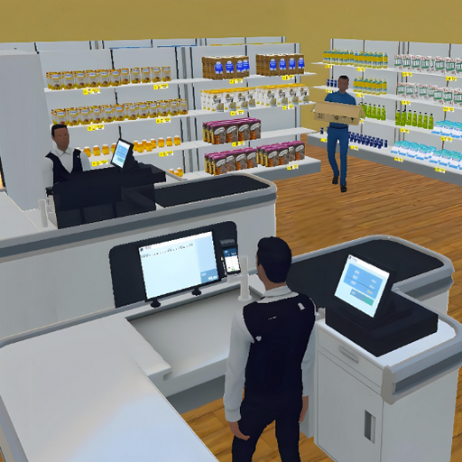 超市收银员游戏