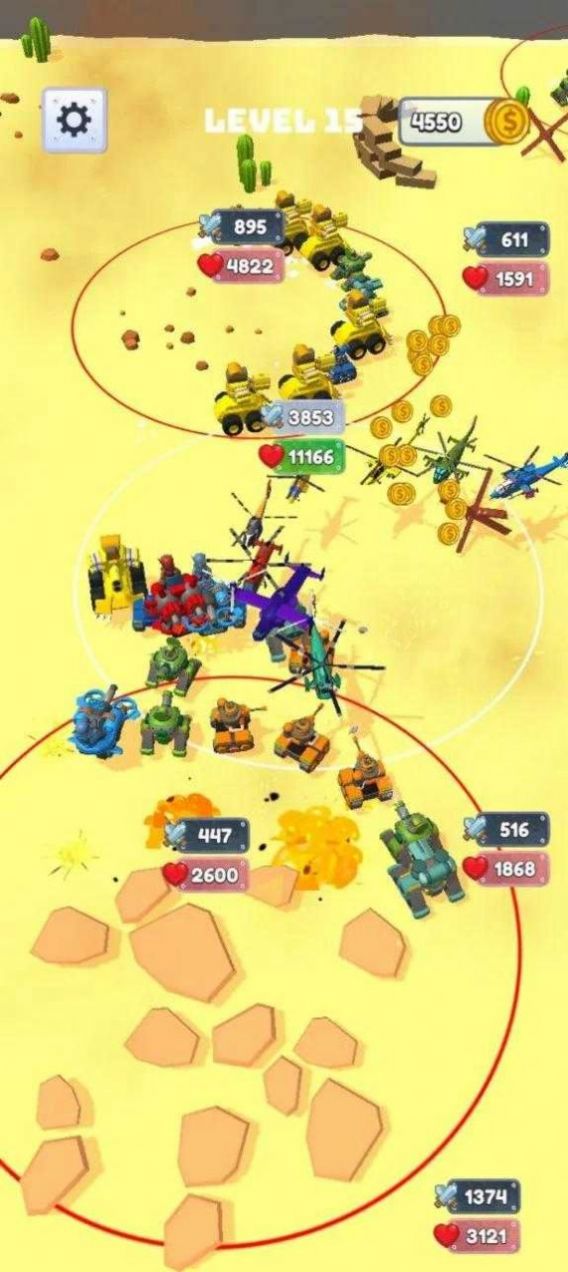 坦克竞技合并战（Tanks Arena: Merge and Fight）图2