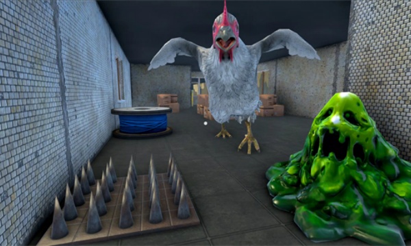 Chicken Feet : Scary Horror游戏图3