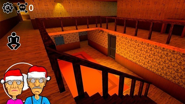 爷爷奶奶的恐怖屋子逃生游戏图2