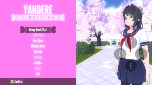 病娇模拟器(yandere simulator)图1