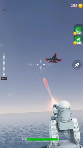 陆基密集阵炮台游戏