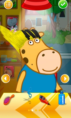 小猪佩奇：美发沙龙游戏图4