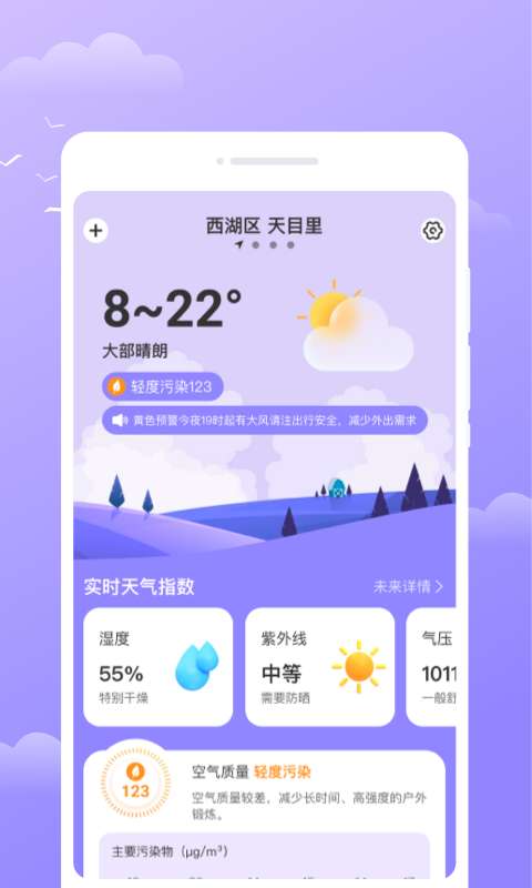 云枝天气app图2