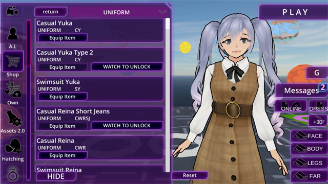 高校模拟少女A游戏(GirlA)图1