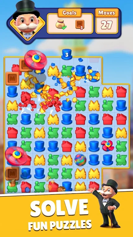 大富翁匹配（Monopoly Match）游戏