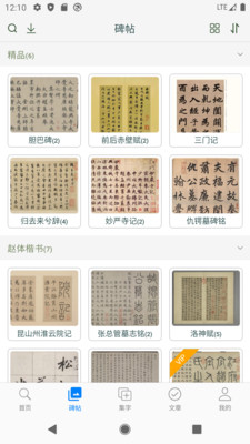 赵孟頫书法字典手机版图2