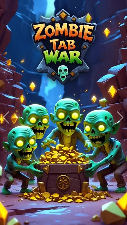 僵尸点击大战（Zombie Tab War）游戏图1