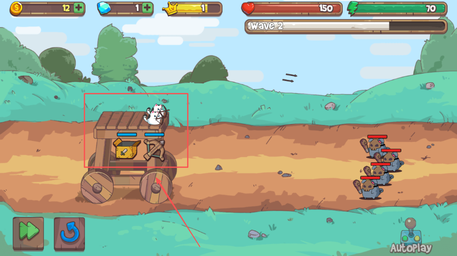 猫咪机器人空闲防御（CatnRoBot）游戏图3