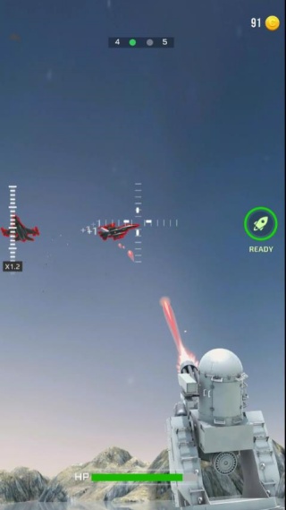 陆基密集阵炮台游戏图3