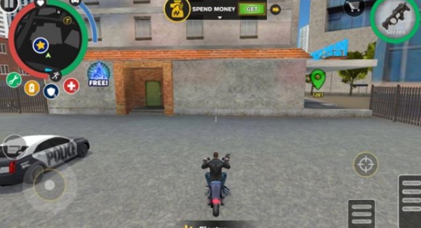 Iron Rope Hero: Vice Town最新版图2