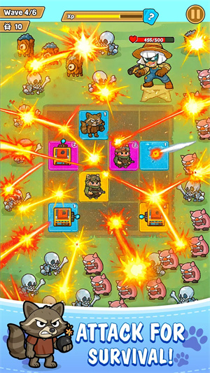 动物防卫战游戏图2