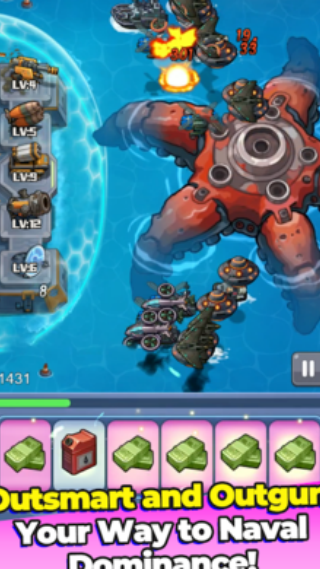 炮炮冲冲冲：肉鸽放置海战游戏