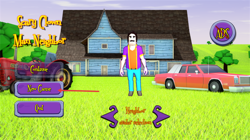 恐怖小丑邻居游戏