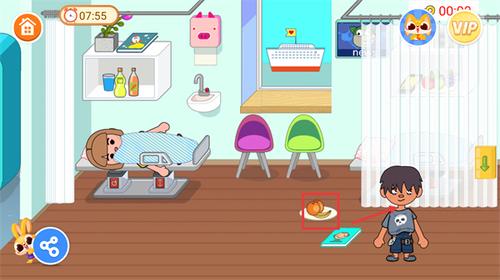 宝宝趣味救护巴士游戏