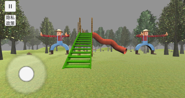 森林恐怖滑滑梯游戏