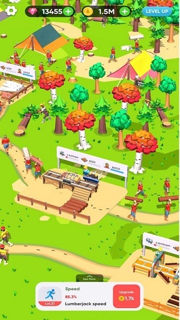 空闲木厂工艺游戏