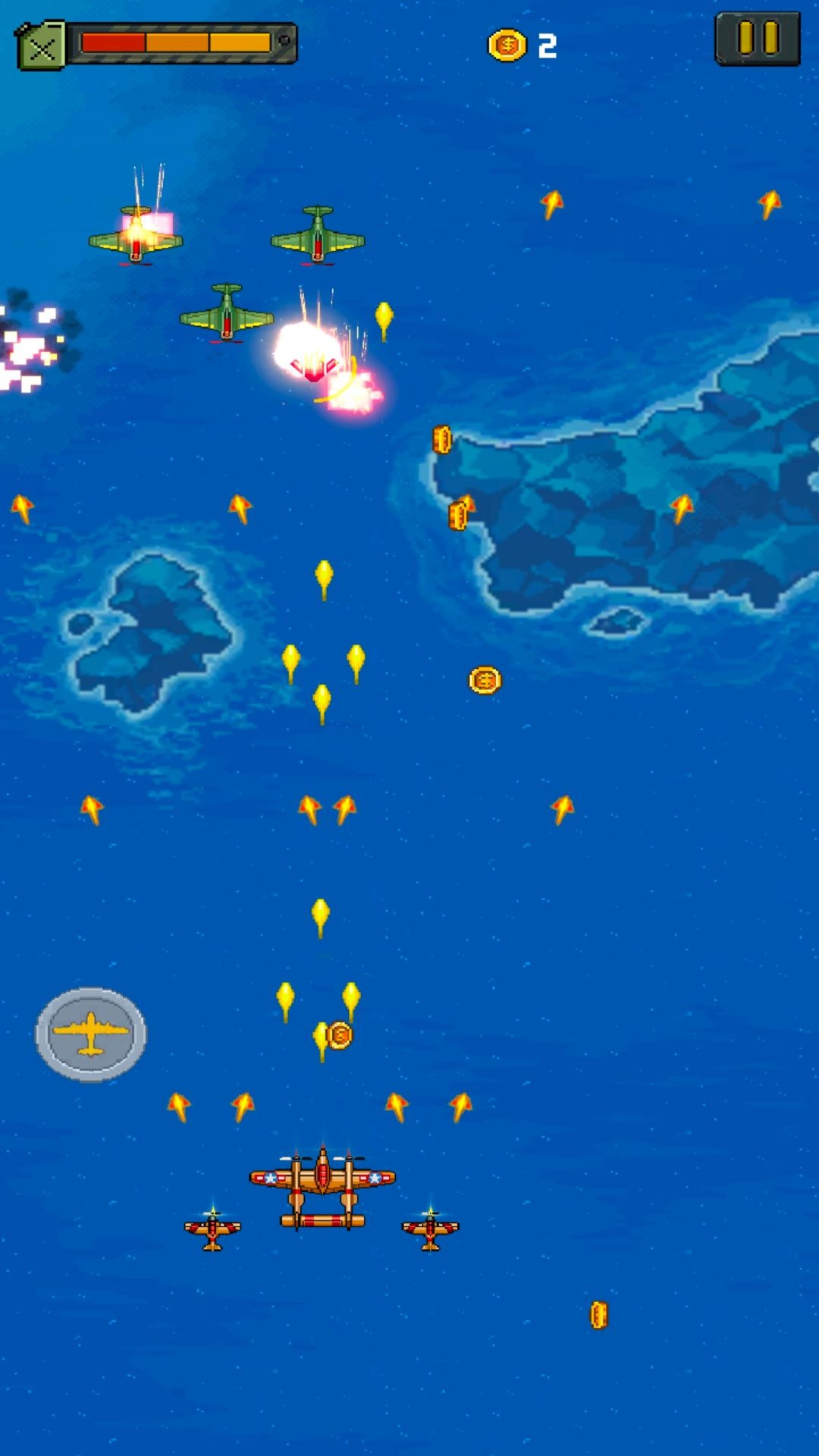 经典飞机射击战手游图2