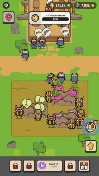 农场战士：放置塔防