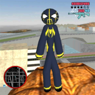 火柴人绳索毒液游戏