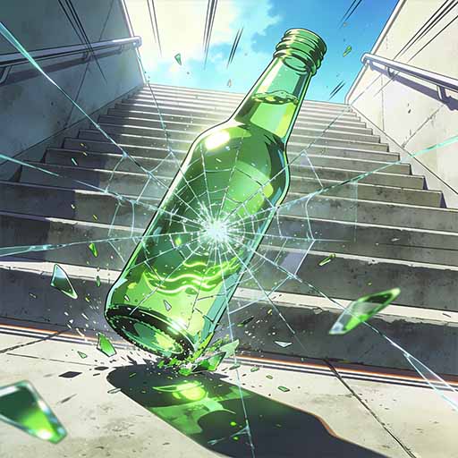 解压滚动瓶游戏