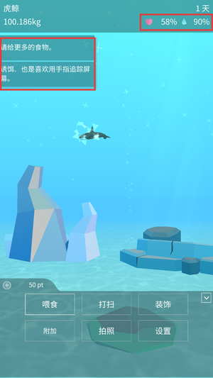 虎鲸养成游戏3D游戏