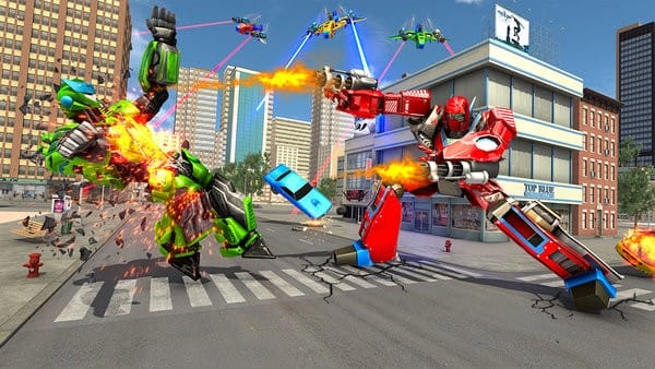 无人机机器人九游版游戏图1