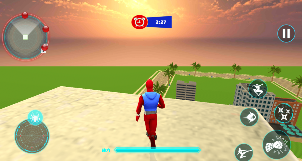 绳索蜘蛛超级英雄游戏