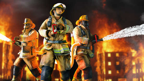 城市消防队救援游戏图1