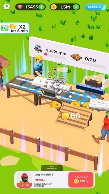 空闲木厂工艺游戏