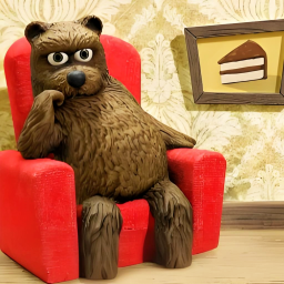 泰迪熊吃蛋糕游戏