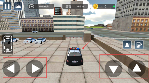 3D真实警车模拟游戏