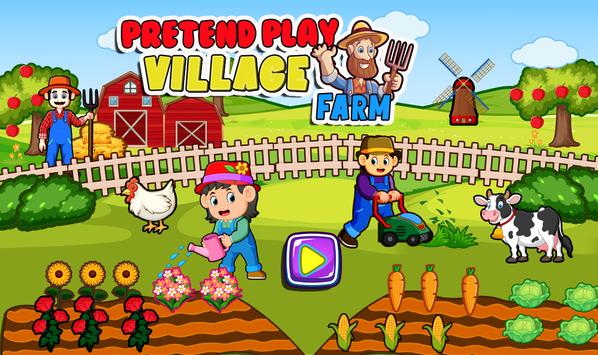 Pretend Play Farm Village Town游戏