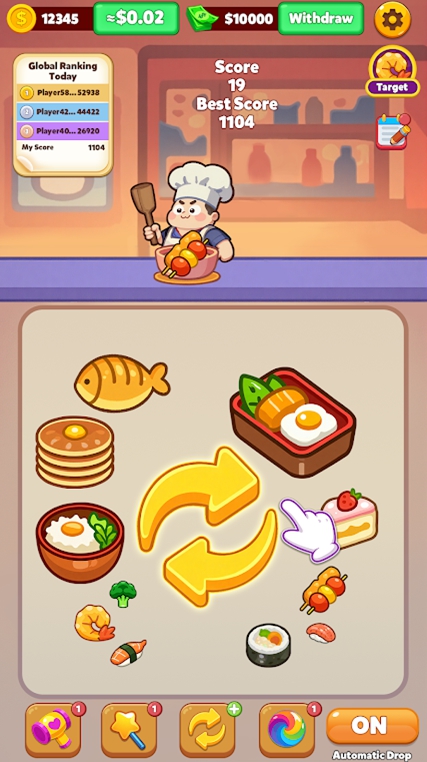 寿司合成大作战（Sushi Merge）游戏