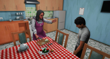 小学生潜行与逃生模拟图1