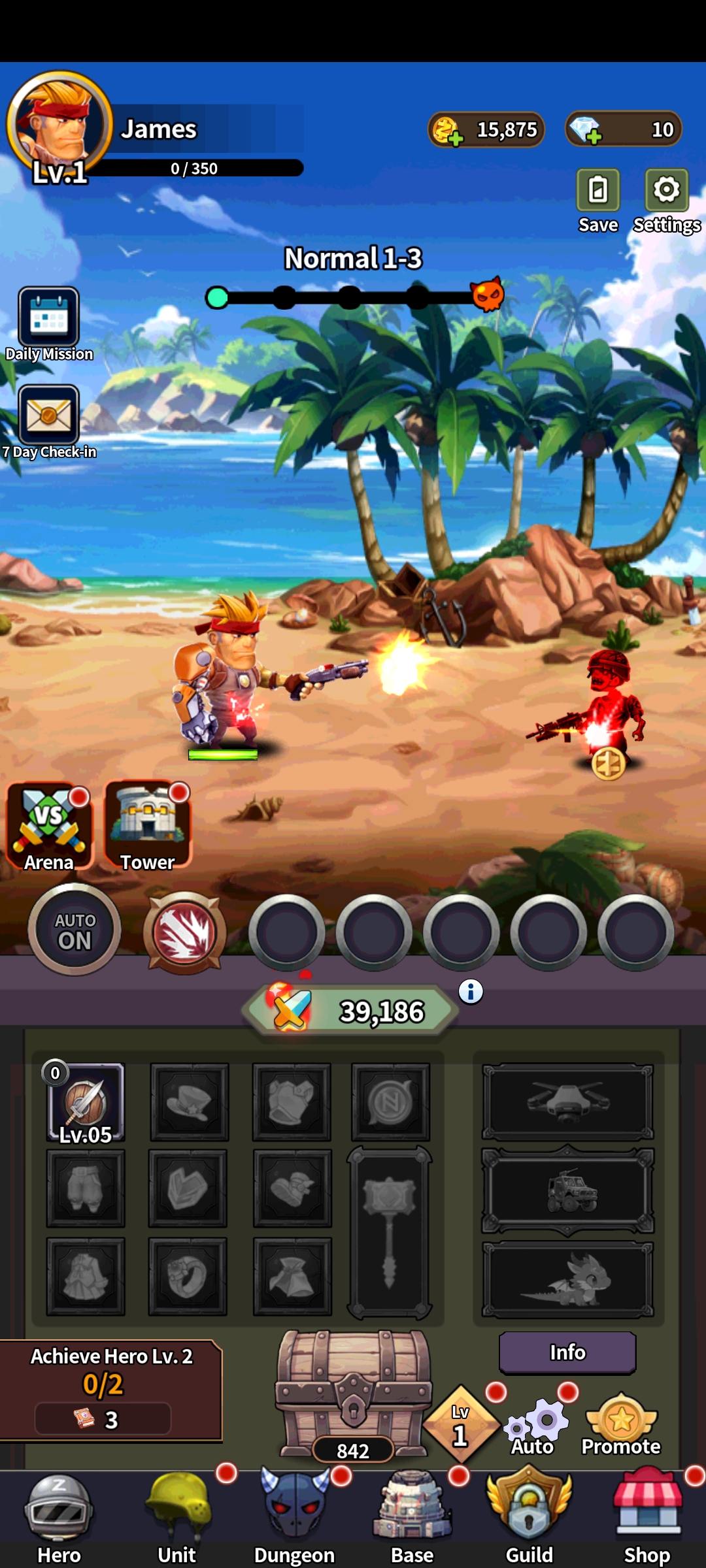 军队大战僵尸EX最新版图3