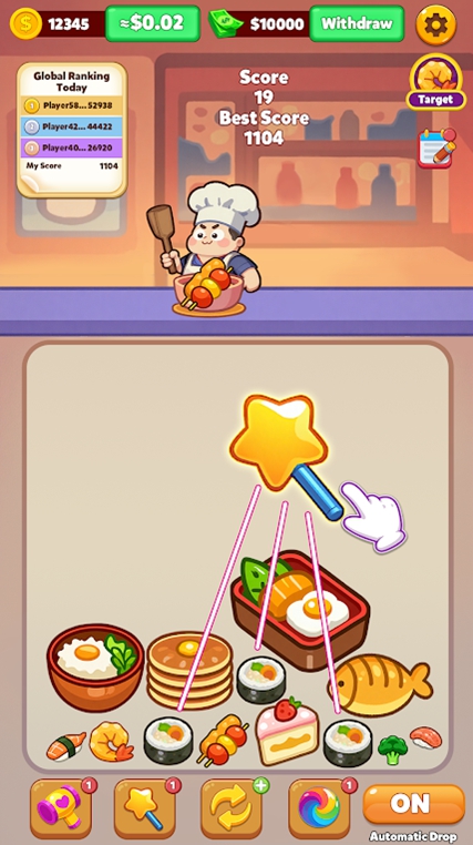 寿司合成大作战（Sushi Merge）游戏图2