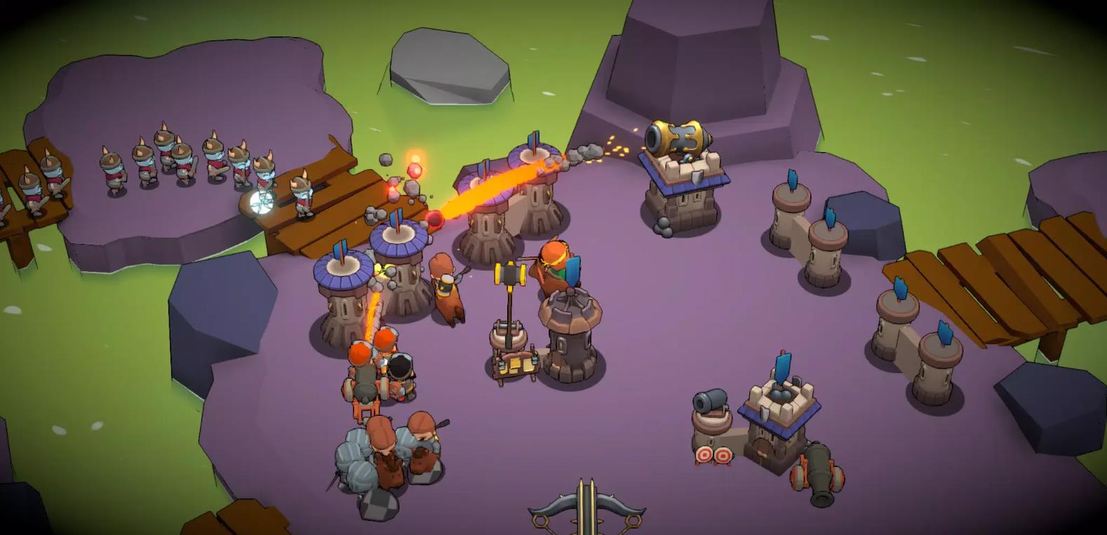 保卫城镇：建设与防御游戏图2